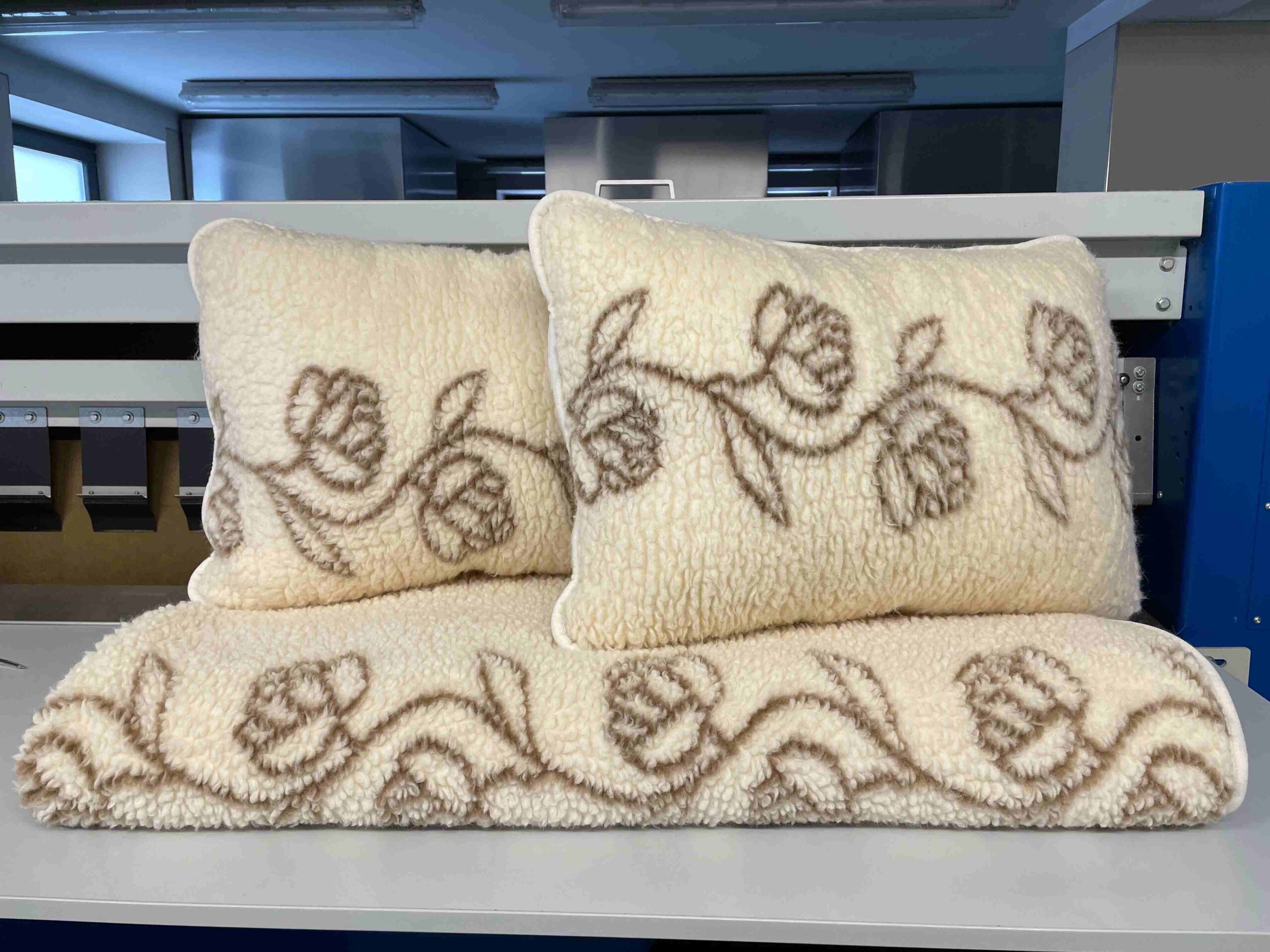 Pralnia Wicher - Pranie pościeli wełnianej merynos (1)