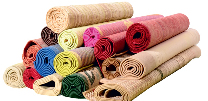 kolorowe dywany foto